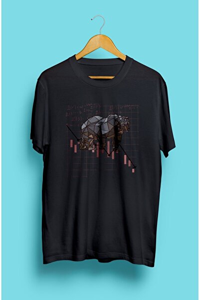 ZOKAWEAR Medved, berzanska berza, novčić, ekonomija, dizajn Štampano unisex m...