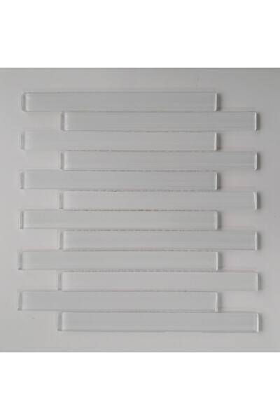 MozaiKristaL Mutfak Tezgah Arası 23x248 Mm Kristal Cam Mozaik ( 1 Koli = 1 M2...