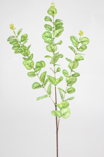 Yapay Çiçek Deposu Yapay Islak Okaliptus Dalı 82 Cm Açık Yeşil
