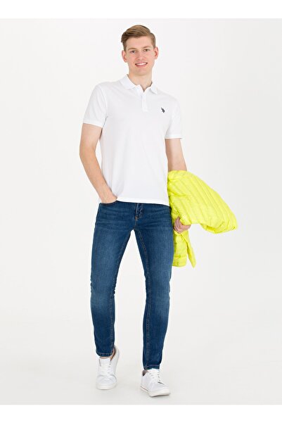 U.S. Polo Assn. Πόλο μπλουζάκι, Xs, Λευκό