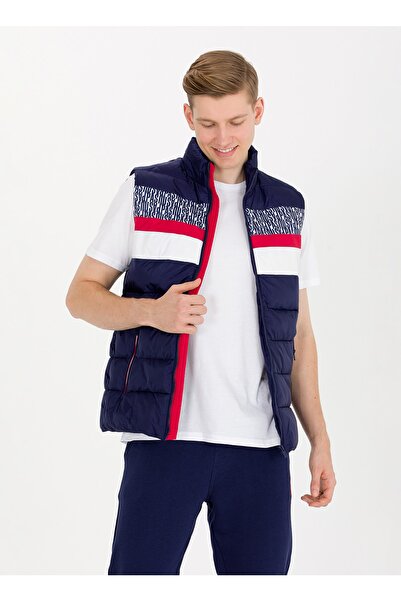 U.S. Polo Assn. Lacivert Erkek Yelek Cıton