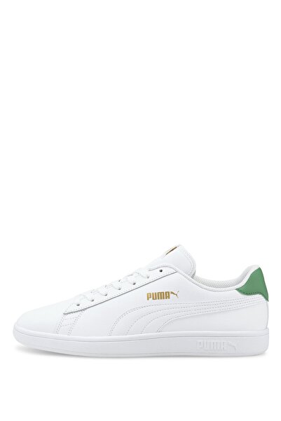 Puma Smash V2 L White ανδρικό αθλητικό παπούτσι