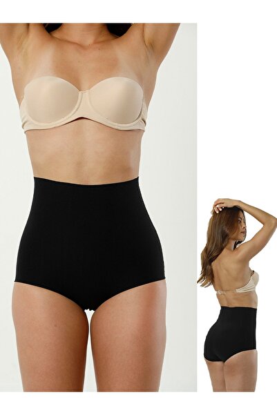 FİYONKX Corset fără cusături Ghost Slip pentru femei, cu efect de subțiere, t...