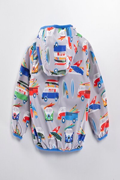 PODIUM GYM Trend New Season Winter/spring Cool Raincoat with Car Figure