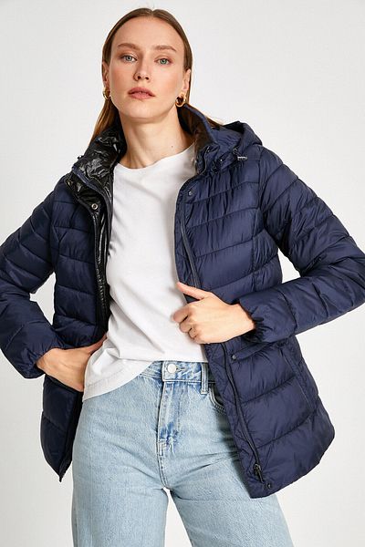 Koton Puffy Hooded Jacket