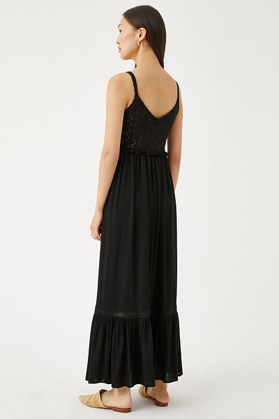 Koton Women's Black Dress 2SAK80300EK