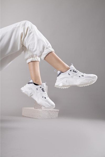 Getcho Rentın White Pantofi sport pentru femei