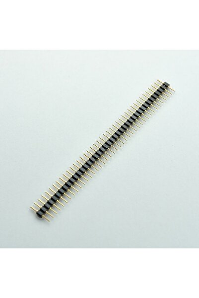 Genel Markalar 1x40 Pin Precision Erkek Header Tek Sıra 2.54mm 180 Derece Alt...