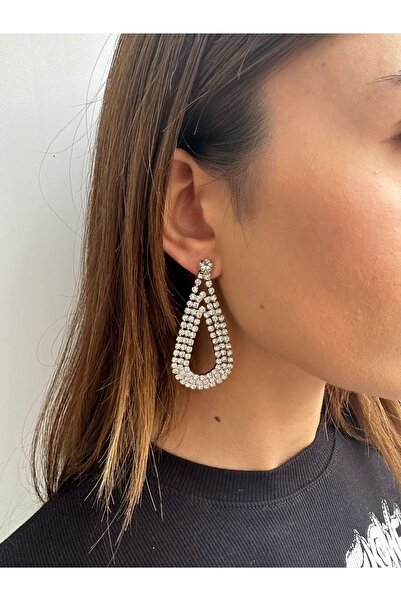 Everglow Jewelry Premium Crystal Jewelled Waterway Inside Drop Earrings