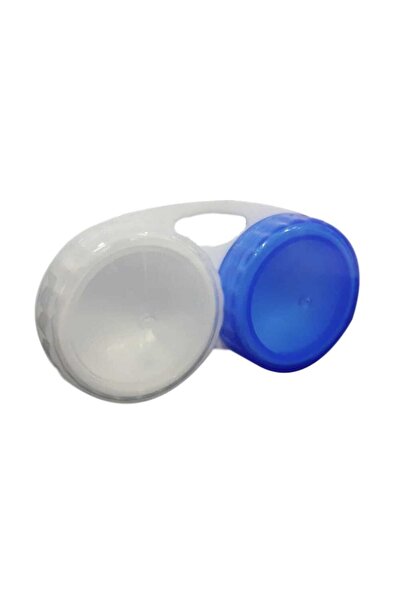 Axhara Newyork Lens Saklama Kabı / Lens Kutusu Mavi