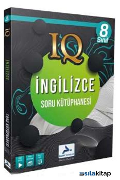 paraf yayınları 8. Sınıf Iq Ingilizce Soru Kütüphanesi
