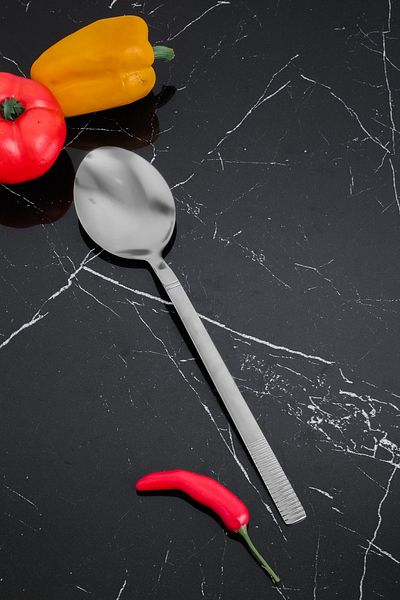 Wonder Luxury Stainless Steel Saddle Serving Spoon