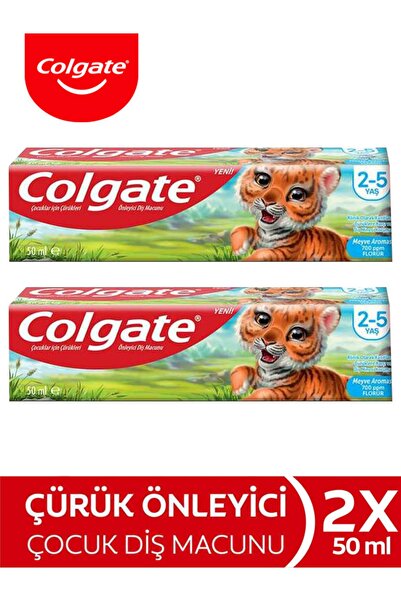 Colgate Çocuk Diş Macunu (2 Adet)