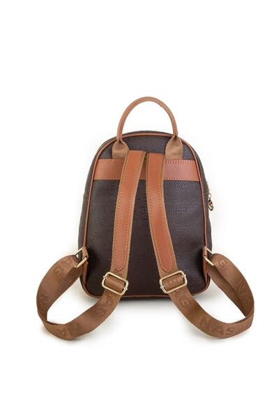 By Hakan Rucsac și geantă de umăr pentru femei Nas 1287 Written, maro