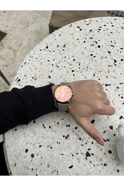 RoseandRoses Marc Hasır Kordon Gümüş Renk Saat