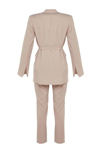 Trendyol Modest Zweiteiler - Ecru - Relaxed Fit