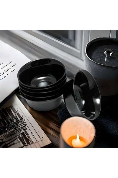 Luminarc Zelie 6 Pieces 12 Cm Black Bowl