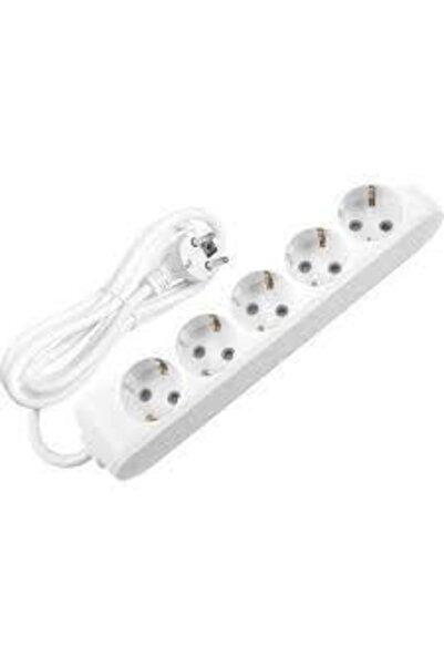 VİKO Beşli Priz Topraklı Kablolu Ç.k. 2 mt