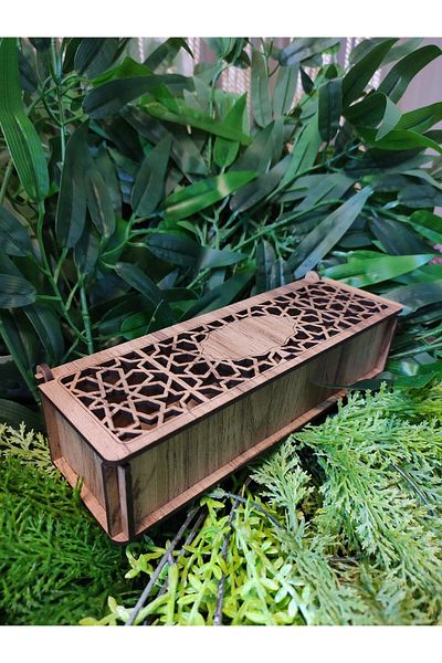hayalimhediyelik Seljuk Wooden Pen and Prayer Beads Box