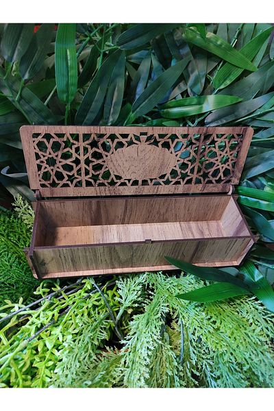 hayalimhediyelik Seljuk Wooden Pen and Prayer Beads Box