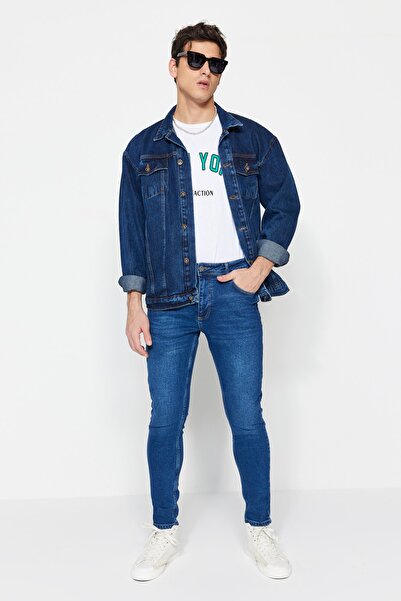 Trendyol Collection Jeans - Dunkelblau - Karottenhose