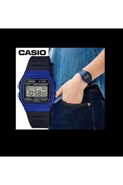 Casio Retro F-91wm-2adff Wristwatch