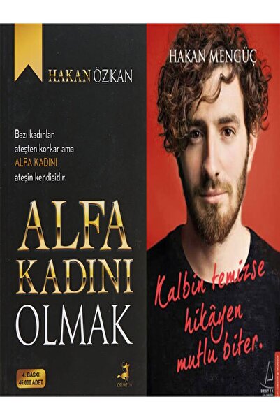 Destek Yayınları Kalbin Temizse Hikayen Mutlu Biter+ Alfa Kadını Olmak 2 Kita...