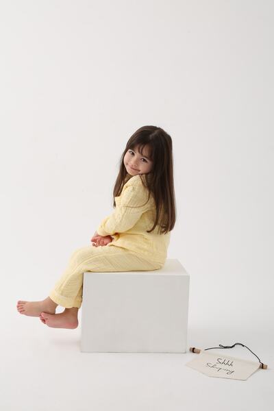 lets be friends Organik Muslin Pijama Takımı (sarı)