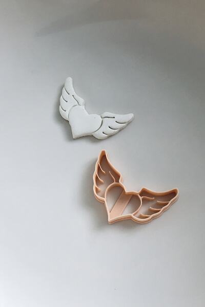 Thumblo Angel of My Heart Cookie Mold / Cutter / Shaper