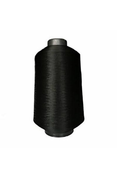 e tuhafiye Ασπρόμαυρο νήμα Overlock από πολυεστέρα (νήμα μπανάνας)