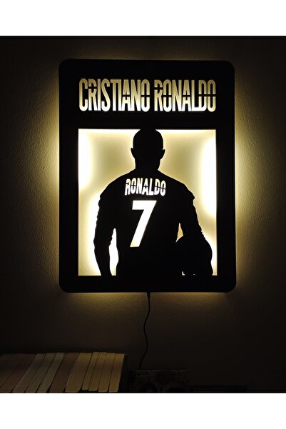 FOREVHOME Cristiano Ronaldo Cr7 Led Işıklı Tablo