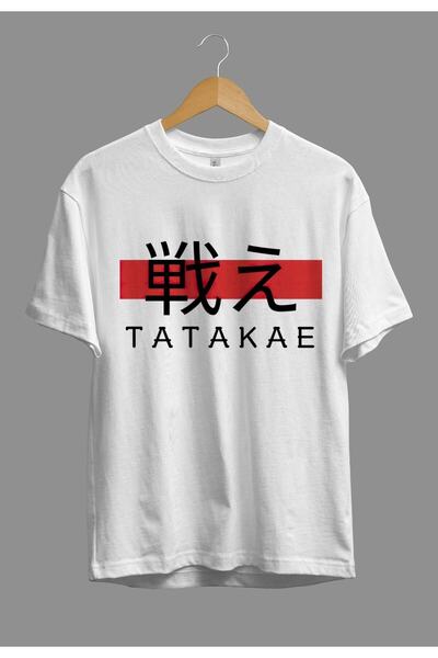 ZOKAWEAR Attack On Titan Tatakae anime majica sa štampanim dizajnom