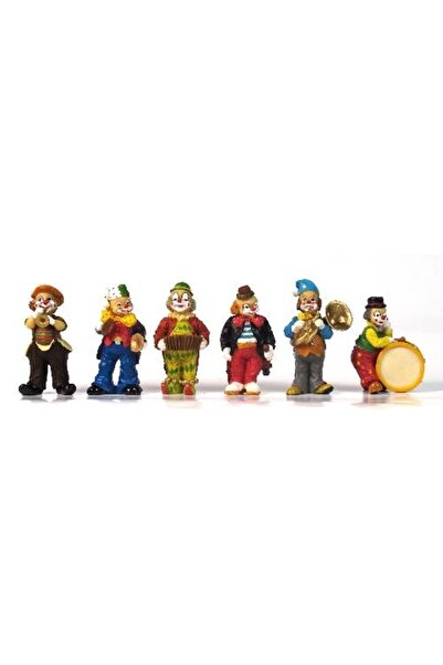Veronese Serisi- Altılı Palyaço-4*4*8 Cm.