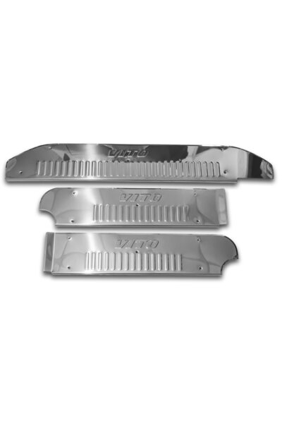 MYTUNİNG M.benz Vıto W639 2004 Üzeri Iç Kapı Eşiği 3 Kapı P.çelik