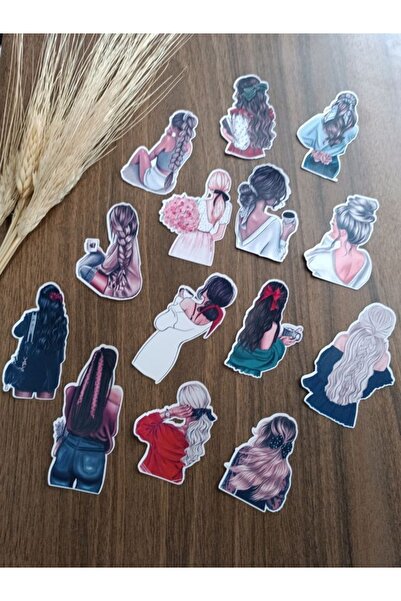 EyER Shoping Setul de autocolante semi-transparente pentru fete este potrivit...