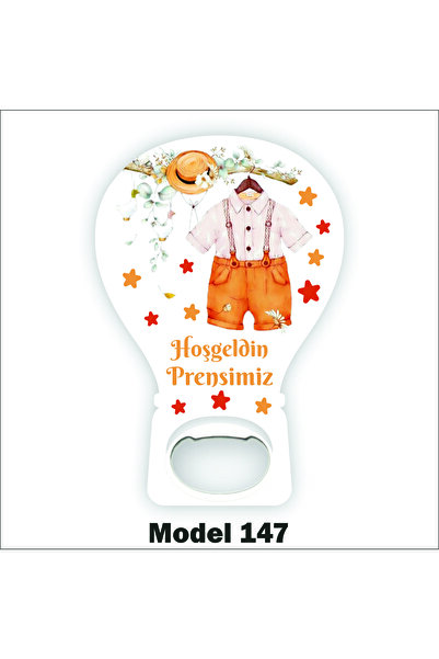 Balloon Magnet Opener - 35 Pieces - Circumcision, Engagement, Promise, Wedding Gift - Different Model Option