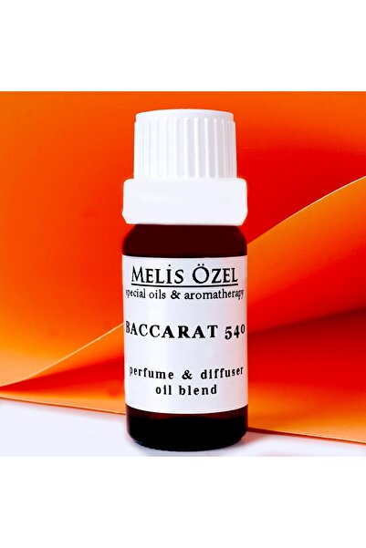 MELİS ÖZEL Baccarat 540 Type Alkolsüz Parfüm Ve Difüzör Yağı 10 Ml