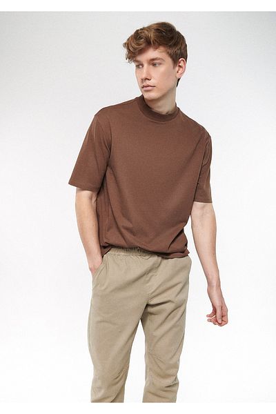 Mavi Καφέ Μπλουζάκι Basic Loose Fit / Loose Fit 0611193-70241