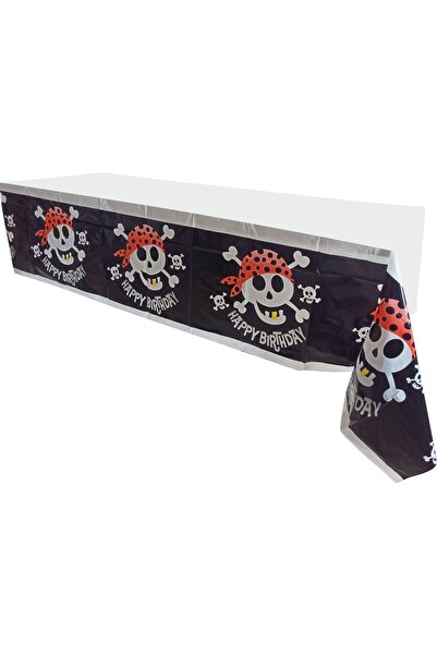 Doğumgünü Marketim مفرش طاولة القراصنة لحفلات أعياد الميلاد