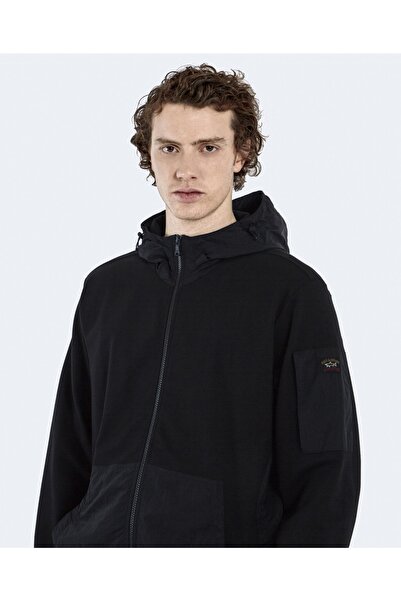 PAUL&SHARK Men's Zipped Sweatshirt C.wCotton