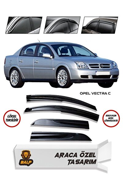 BALP Opel Vectra C Cam Rüzgarlığı 4lü