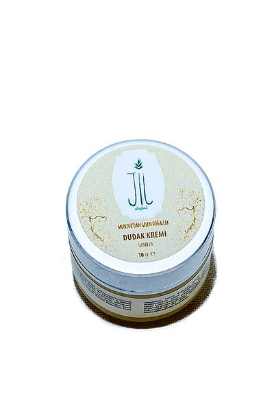 jil doğal Vanilla Lip Care Cream - Moisturizing Lip Care Cream for Chapping and Drying Lips