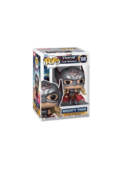 Funko Pop Thor Love & Thunder Mighty Thor Jane Foster Figure Marvel Avengers