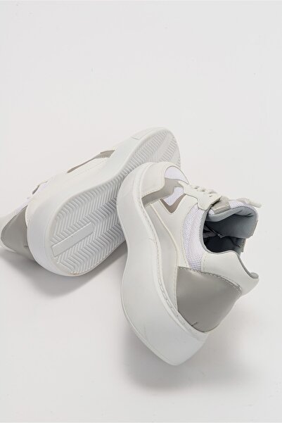 LuviShoes Dámská sportovní obuv Aere White Grey