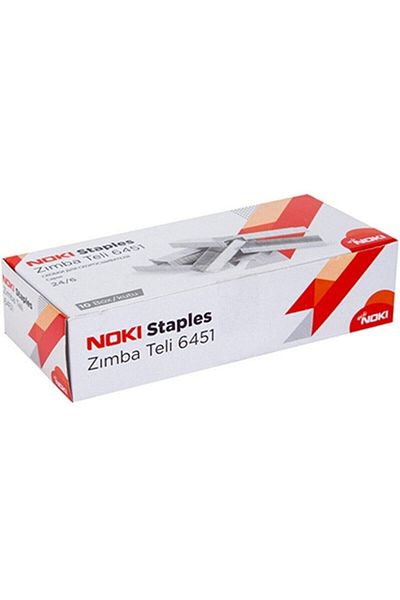 Noki Staples Staple No:24/6 Box of 10