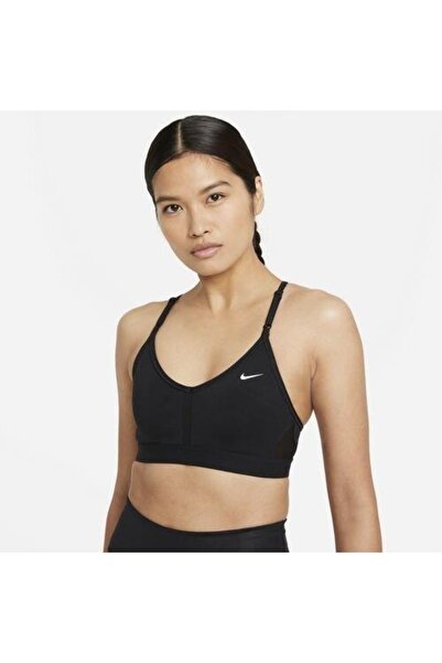 Nike Cz4456-010 Indy V-neck Жіночий спортивний бюстгальтер - Легка підтримка