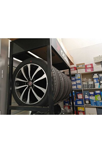 OPAR 55100034 Fıat Egea 17 Inc Orjinal Çelik Jant + Falken Lastik 17 '' Uyumlu