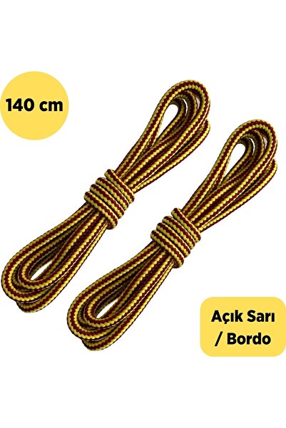 ipekbazaar 140 Cm Açık Sarı, Cat Bot Ayakkabı Bağcığı Bağı Ipi, Fitilli Dayanıklı Sağlam Bağcık, Shoelace