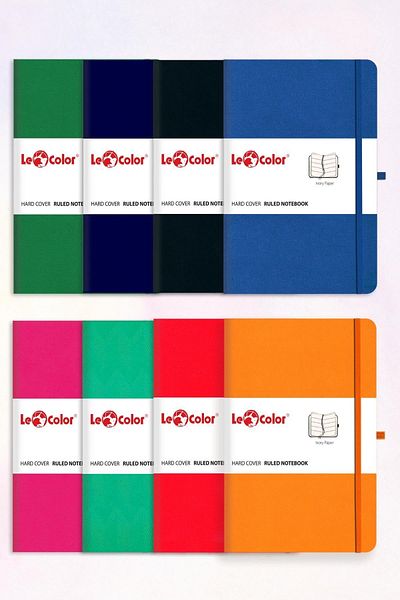 Le Color 8 Pieces Rec Note Set 13x21 All Colors