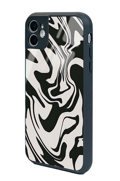Spoyi حافظة هاتف لامعة بتصميم Triptrance لهاتف Iphone 11